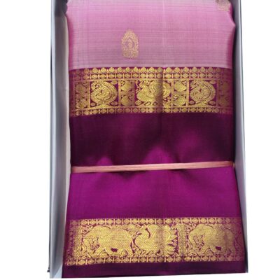 ILKAL SAREE- SILK SAREE - PINK