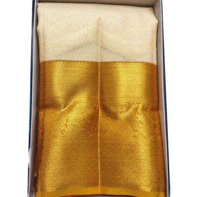 ILKAL SAREE - PEARL WHITE SAREE